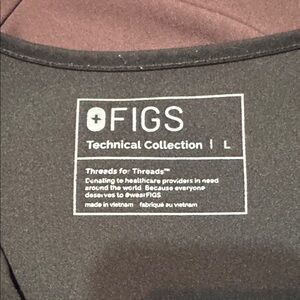 Figs Black Technical Collection Shirt